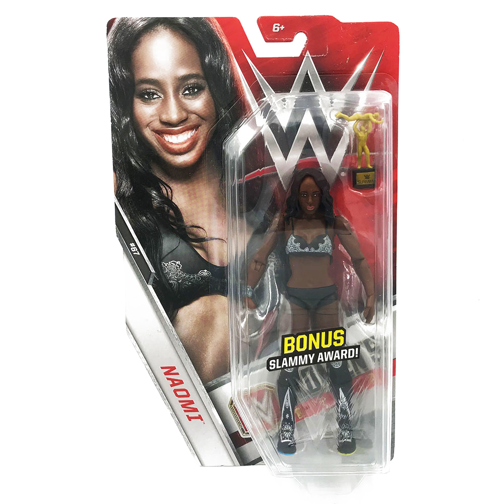 Basic Series 67 Naomi WWE Mattel Wrestling Figure 